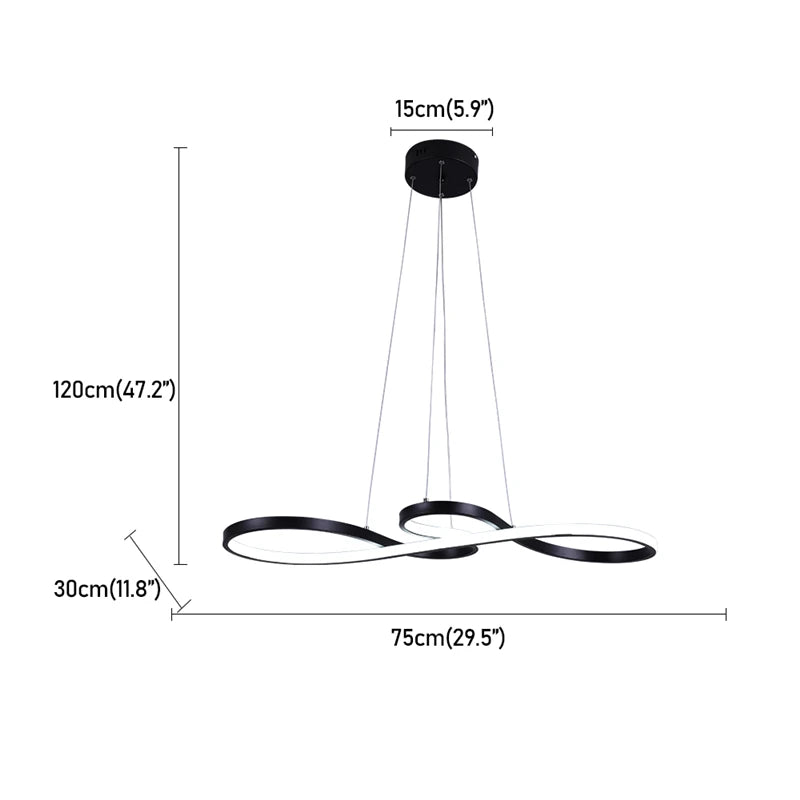 Nordic Led Pendant Light Decorative Led Ceiling Lamps Art Design Minimalist Dining Room Hanging Light Fixture Indoor Lighting