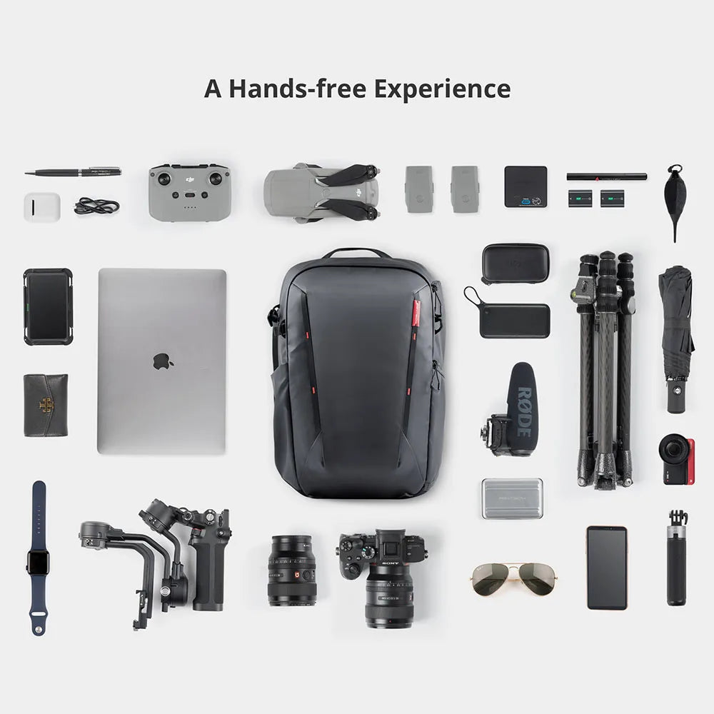 PGYTECH OneMo Lite Camera Backpack 22L For DJI Sony Canon Nikon OSMO Action Pocket DSLR/SLR Mirrorless Photographer Backpack