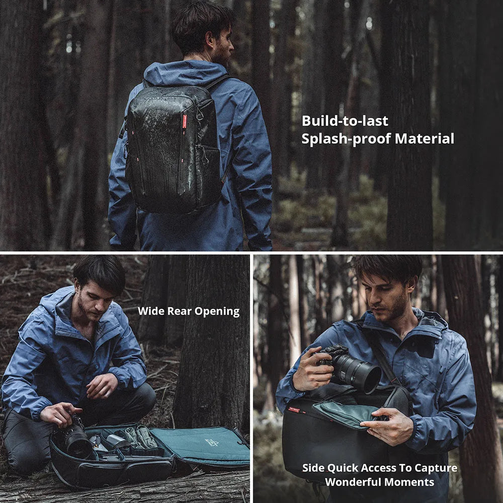 PGYTECH OneMo Lite Camera Backpack 22L For DJI Sony Canon Nikon OSMO Action Pocket DSLR/SLR Mirrorless Photographer Backpack