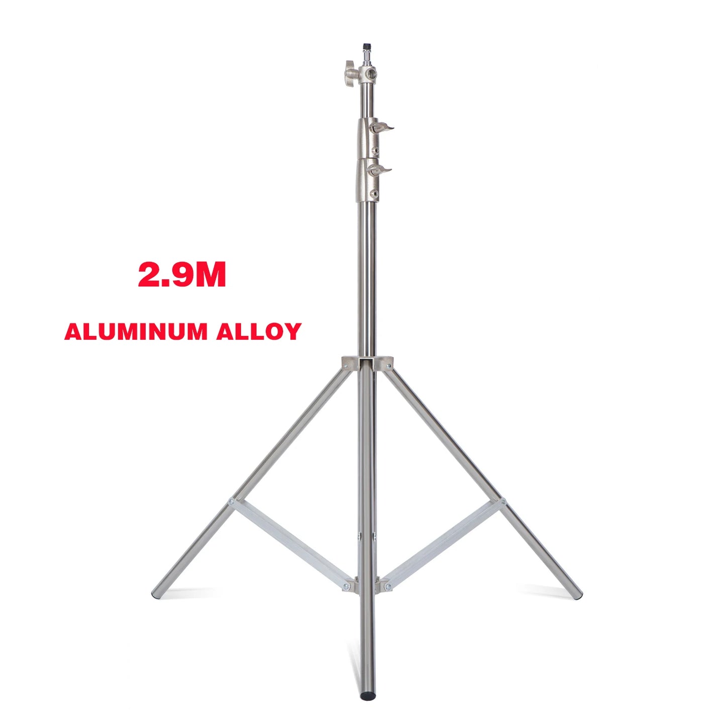 Super Stable Stainless Steel Big Tripod 2.8M Foldable Lighting Stand Tripod Photography For Fill Spot Light Softbox Photo Studio
