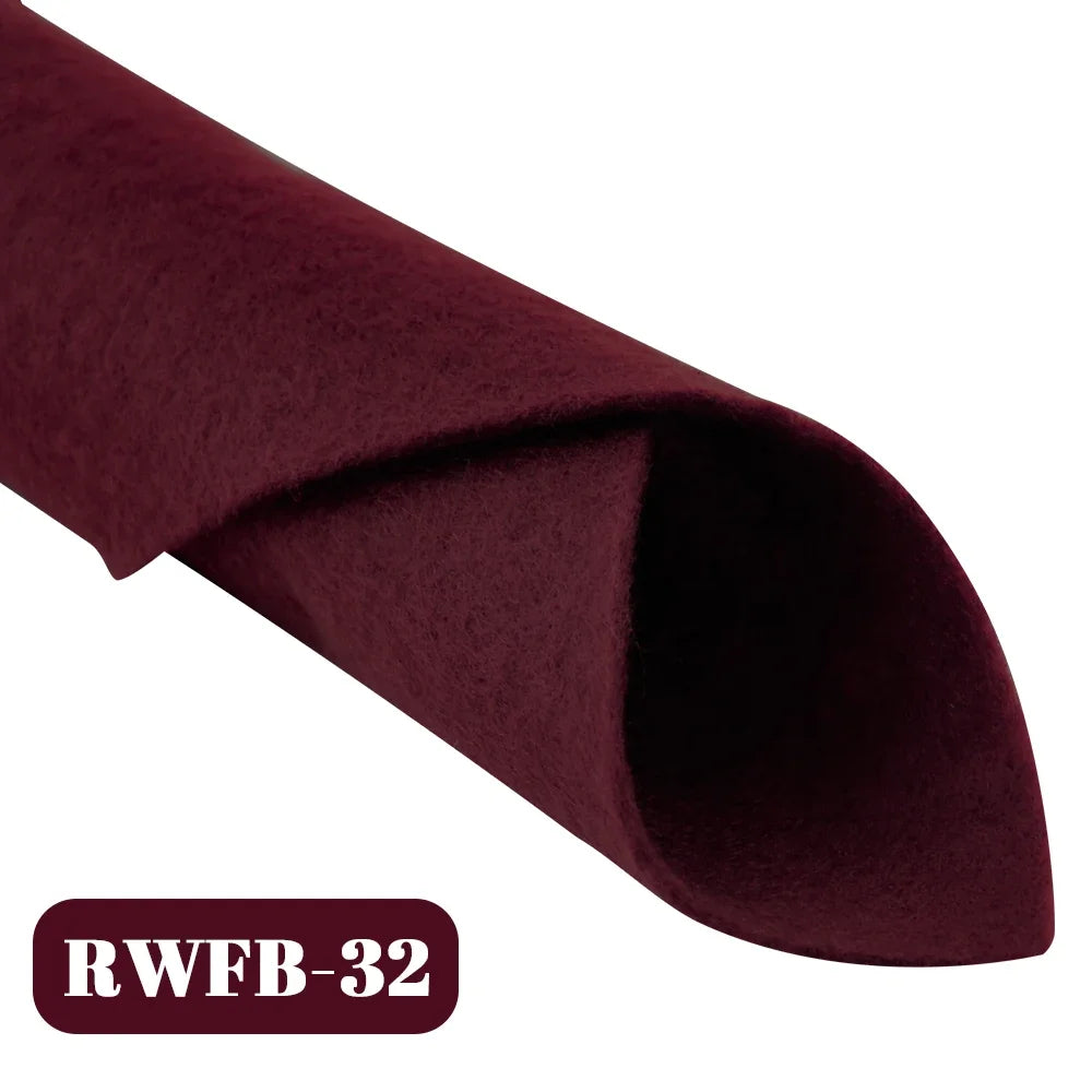 45 Colors Non-woven Sheet 1.0mm Thick 30*30cm Super Soft Felt Fabric for DIY Sewing Crafts, Doll Accessories Material Patchwork