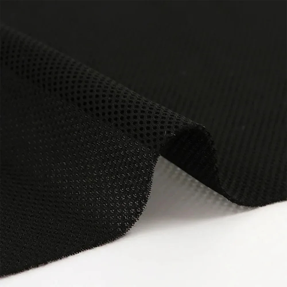 Breathable 3D Mesh Fabric Air Layer Solid Color Handcraft DIY Upholstery Make Chair Speaker Dustproof Soundproof Net Cover Cloth
