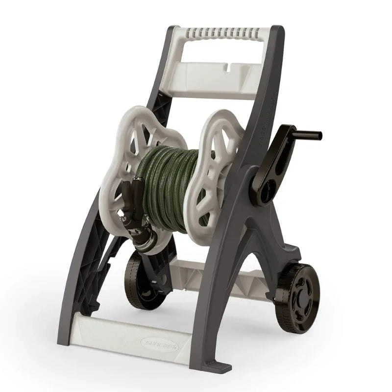 Suncast 175 ft. Hosemobile Hose Reel Cart, Mocha and Taupe