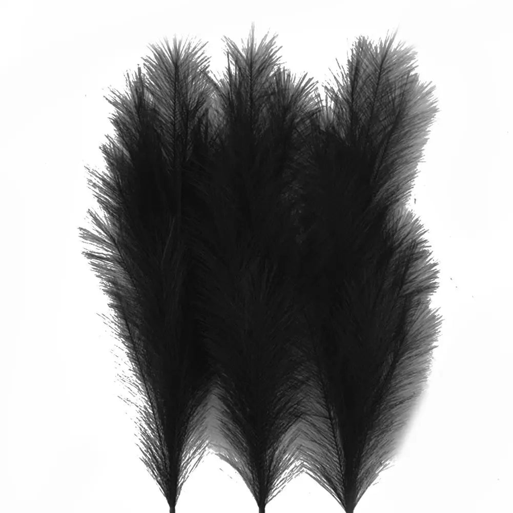 Simulation Reed Grass Pampas Home Wedding Decoration Flower Arrange Accessories Pampas Grass Hand-Dyed Dog Tail Grass