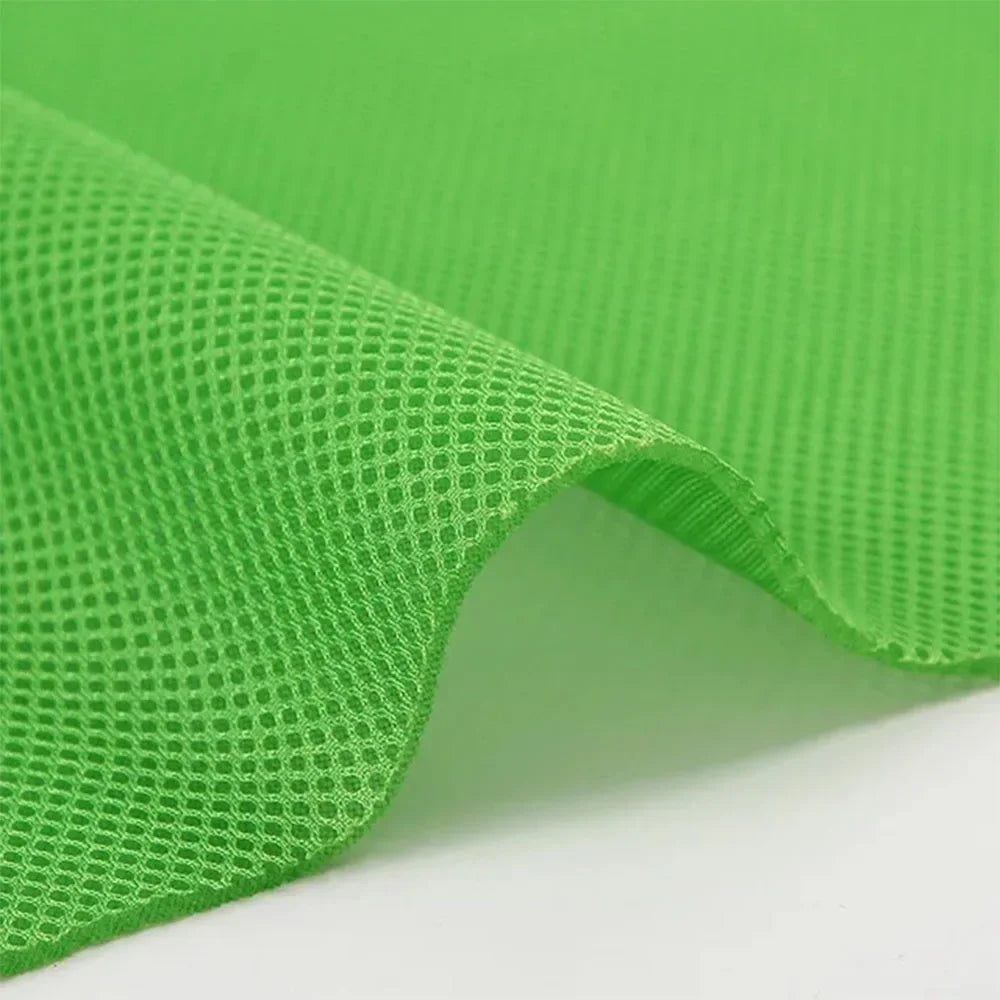 Breathable 3D Mesh Fabric Air Layer Solid Color Handcraft DIY Upholstery Make Chair Speaker Dustproof Soundproof Net Cover Cloth