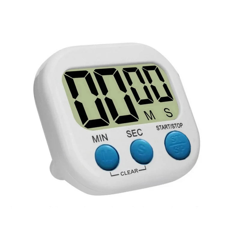 1PC LCD Digital Kitchen Timer Magnetic Cooking Large Count Down Up Clear Loud Alarm Stonego Home Kitchen Accessories