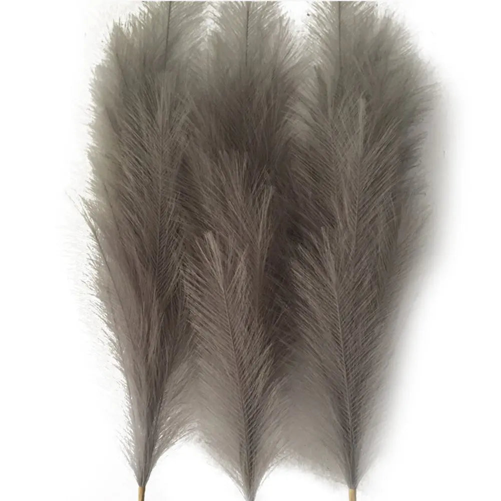Simulation Reed Grass Pampas Home Wedding Decoration Flower Arrange Accessories Pampas Grass Hand-Dyed Dog Tail Grass