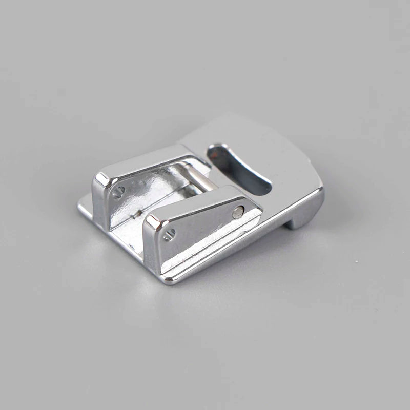 1Pcs Sliver Rolled Hem Curling Presser Foot For Sewing Machine Singer Janome Sewing Accessories Hot Sale