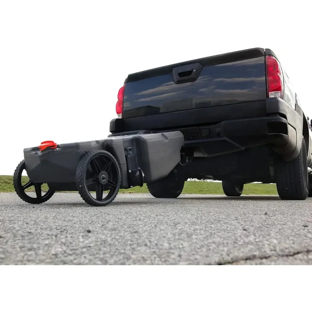 NEW Rhino 36-Gallon Camper / RV Portable Waste Tank - Features Large Heavy-Duty No-Flat Wheels & Built-In Gate Valve