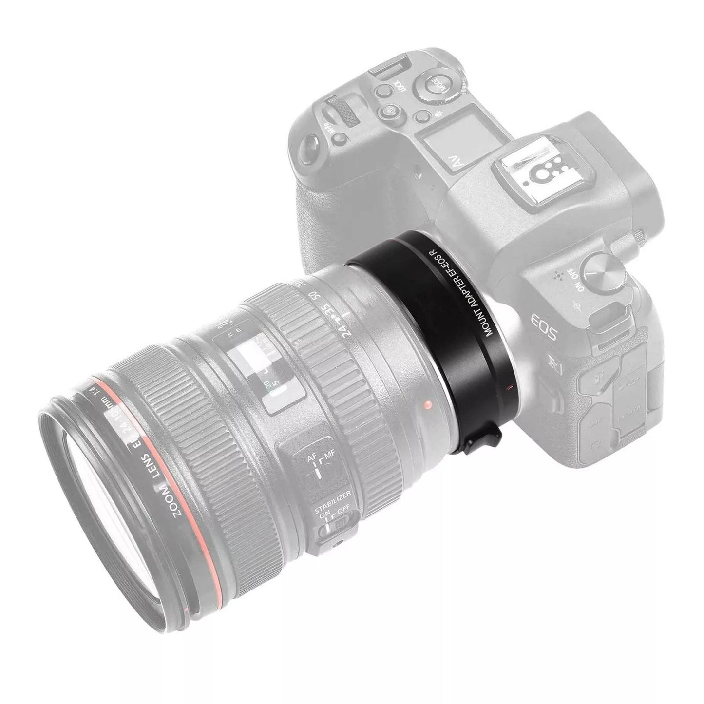 1Pc EF-EOS R Auto Focus Camera Lens Adapter Ring IS Image For Canon EF EF-S Lens to For Canon EOS R RF Mount Full Frame Cameras