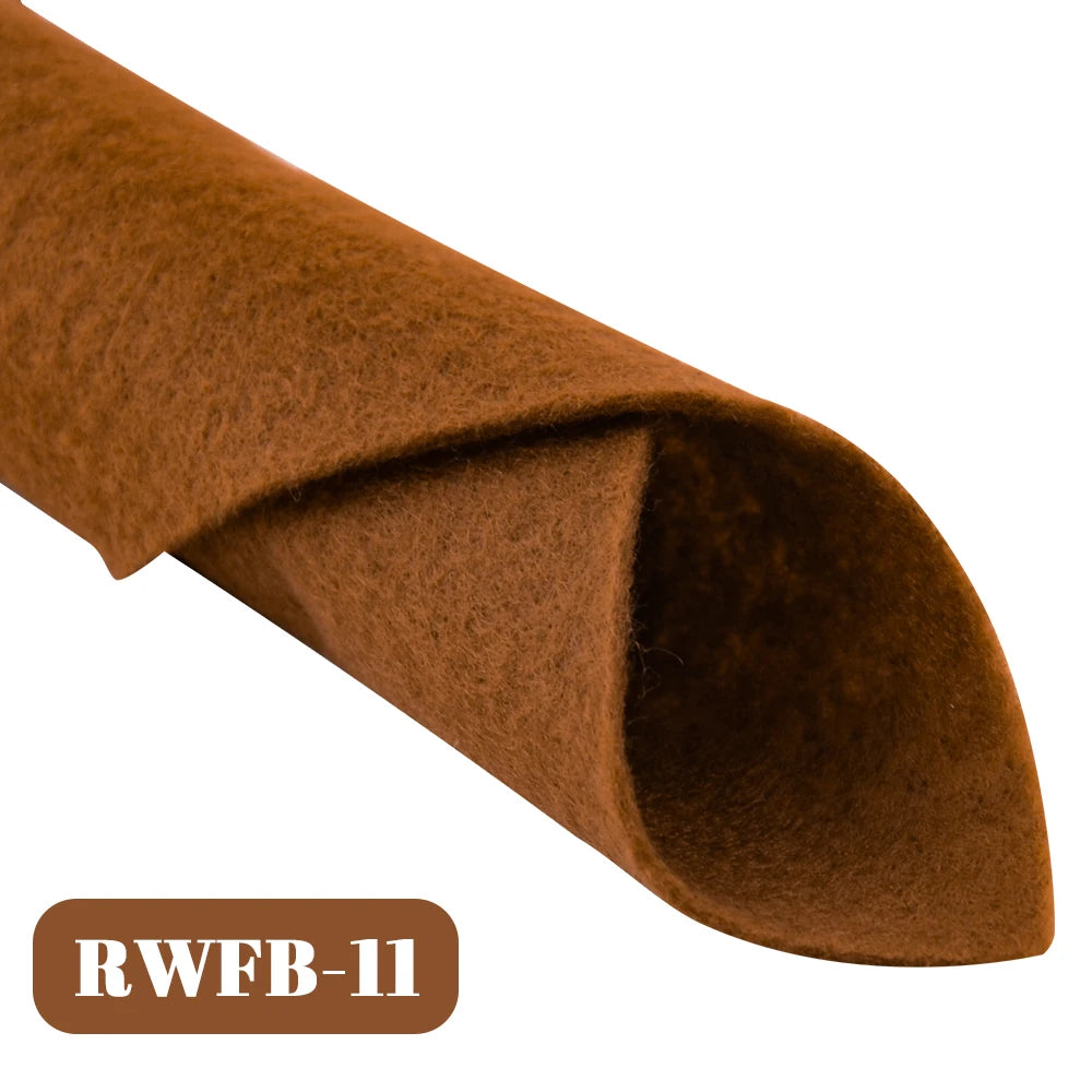 45 Colors Non-woven Sheet 1.0mm Thick 30*30cm Super Soft Felt Fabric for DIY Sewing Crafts, Doll Accessories Material Patchwork