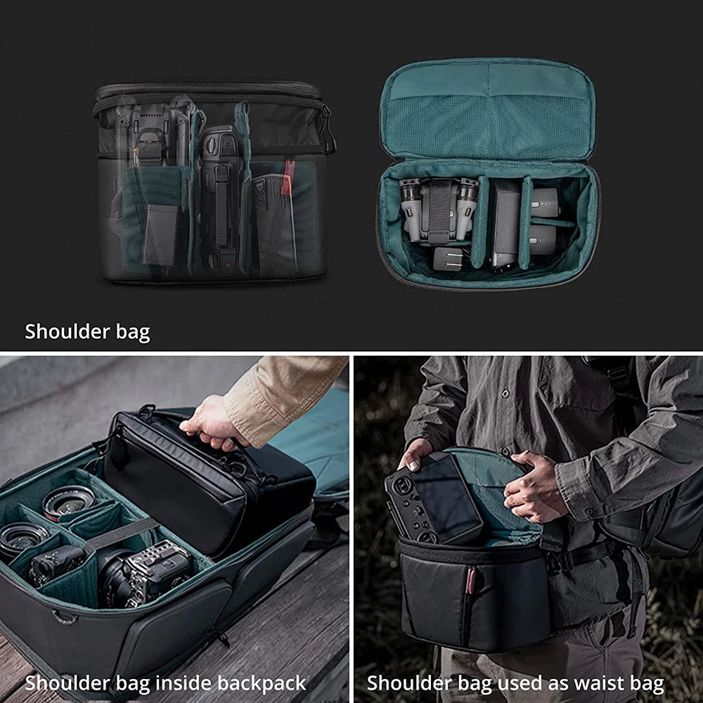 PGYTECH OneMo 2 Camera Backpack with Shoulder Bag For 16“ Laptop For Photographers Waterproof Backpack For Canon Fuji Camera