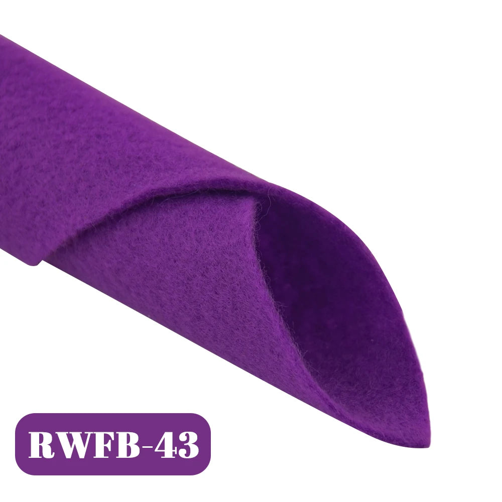 45 Colors Non-woven Sheet 1.0mm Thick 30*30cm Super Soft Felt Fabric for DIY Sewing Crafts, Doll Accessories Material Patchwork