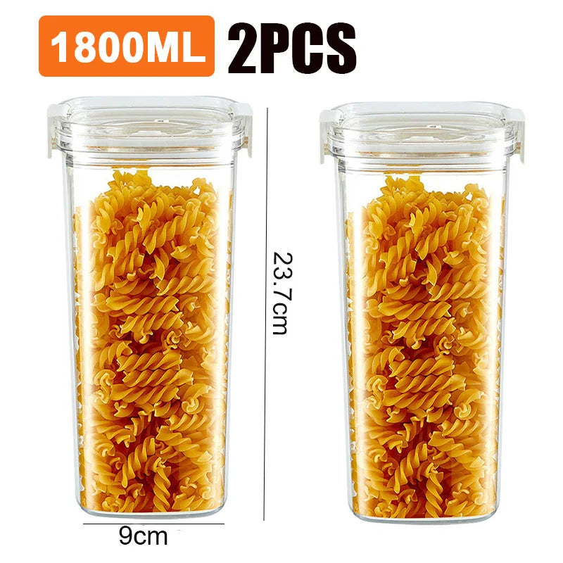 Vacuum Sealed Tank Coffee Beans Vacuum Jar Kitchen Cereals Storage Box Airtight Container Moisture-Proof Sealed Canister for Tea