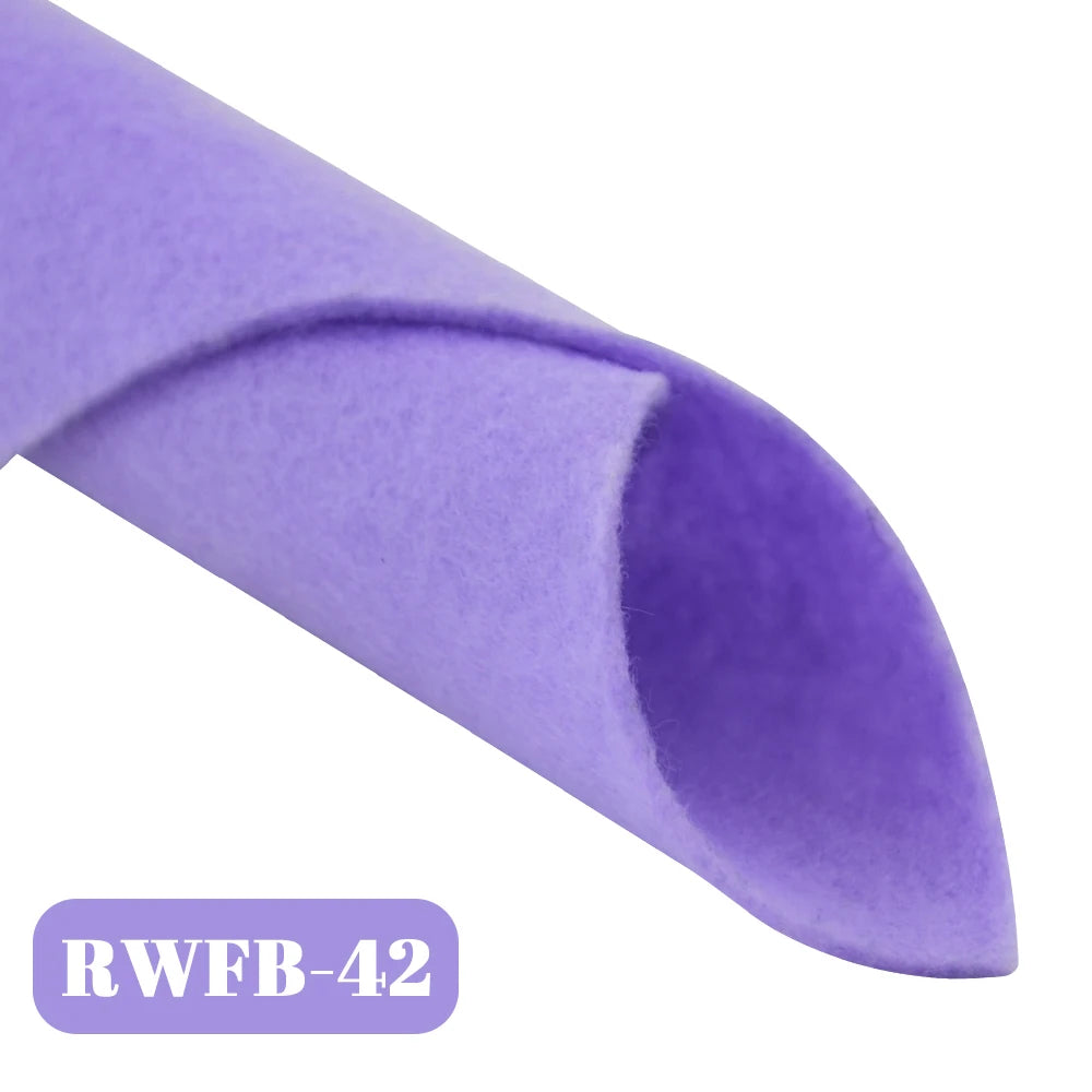 45 Colors Non-woven Sheet 1.0mm Thick 30*30cm Super Soft Felt Fabric for DIY Sewing Crafts, Doll Accessories Material Patchwork