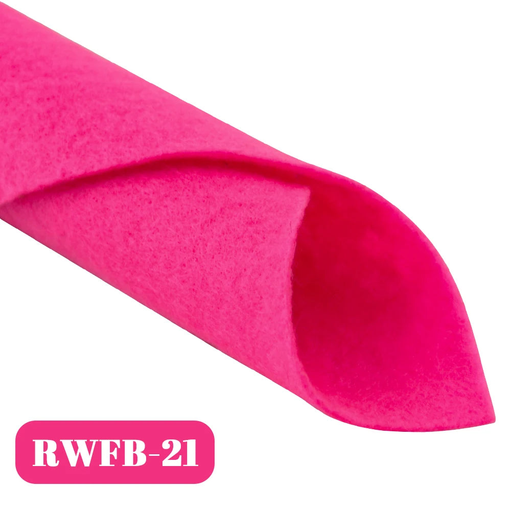 45 Colors Non-woven Sheet 1.0mm Thick 30*30cm Super Soft Felt Fabric for DIY Sewing Crafts, Doll Accessories Material Patchwork
