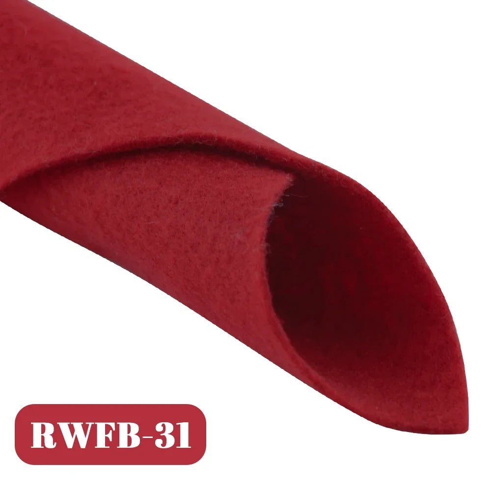45 Colors Non-woven Sheet 1.0mm Thick 30*30cm Super Soft Felt Fabric for DIY Sewing Crafts, Doll Accessories Material Patchwork