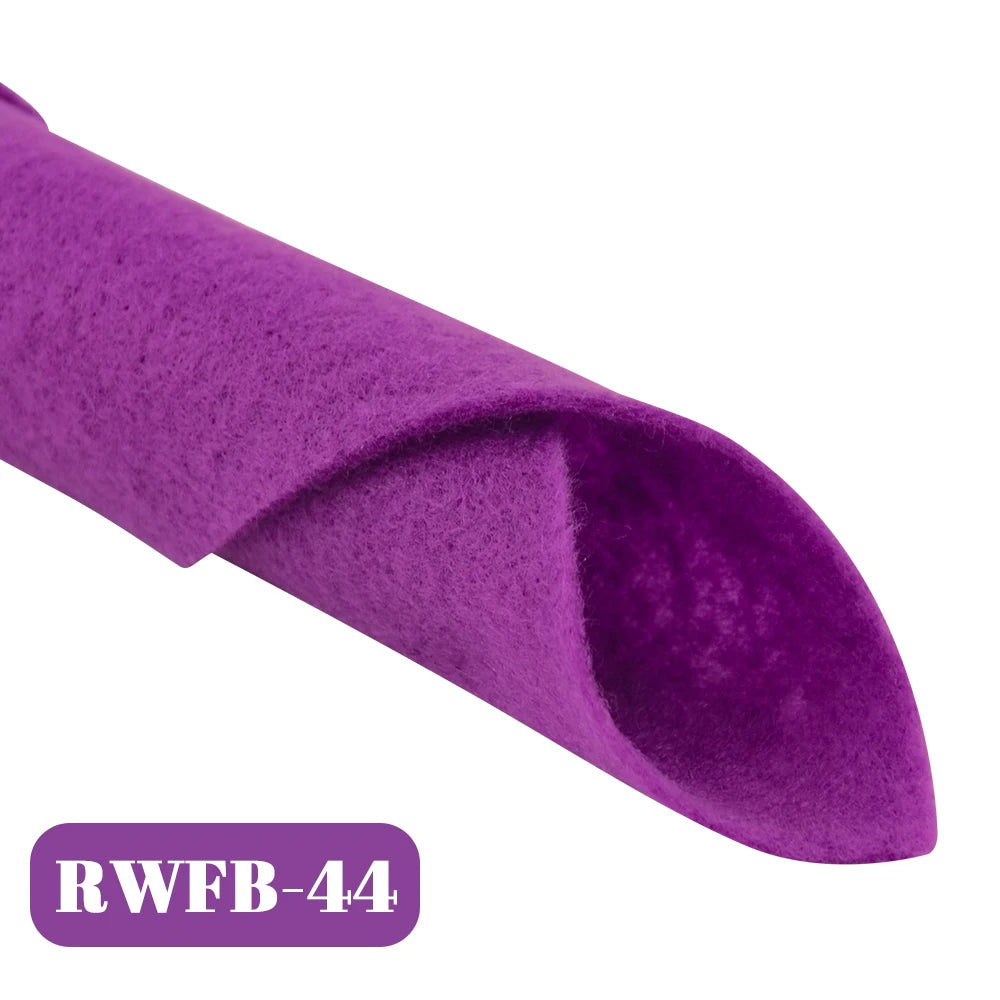 45 Colors Non-woven Sheet 1.0mm Thick 30*30cm Super Soft Felt Fabric for DIY Sewing Crafts, Doll Accessories Material Patchwork