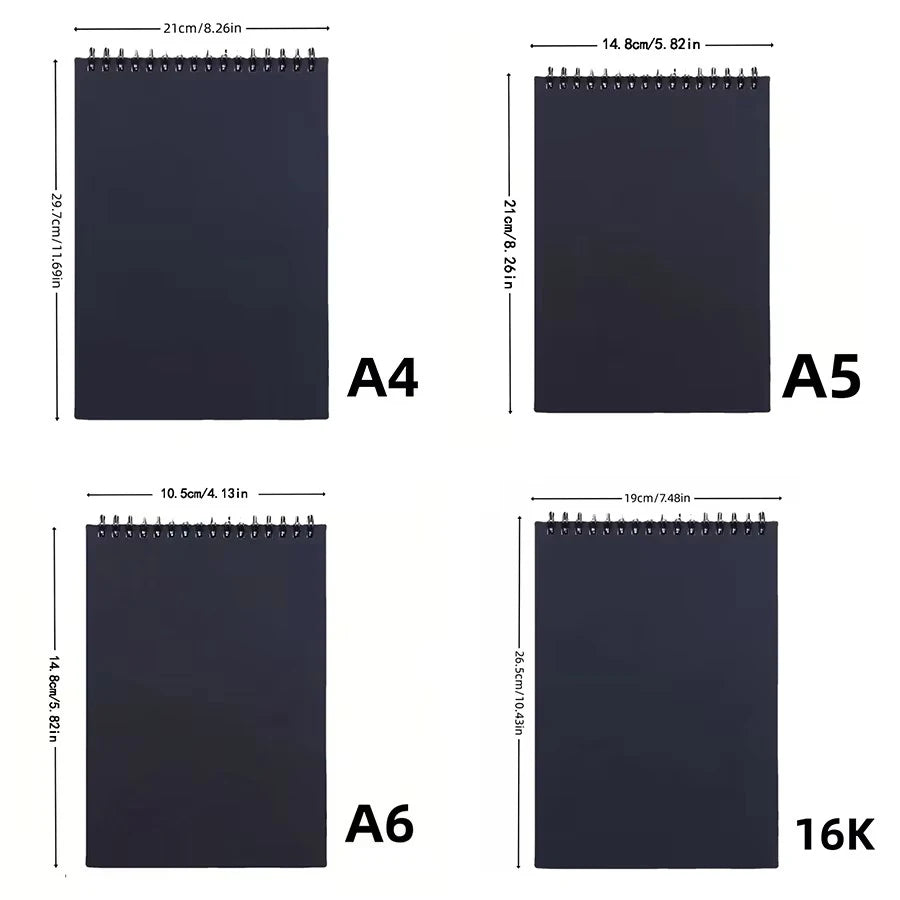 1 Pack 30-Sheets ,Sketch Book, Top Spiral Bound Sketch Pad, Acid Free Art Sketchbook Artistic Drawing Painting Writing Paper For