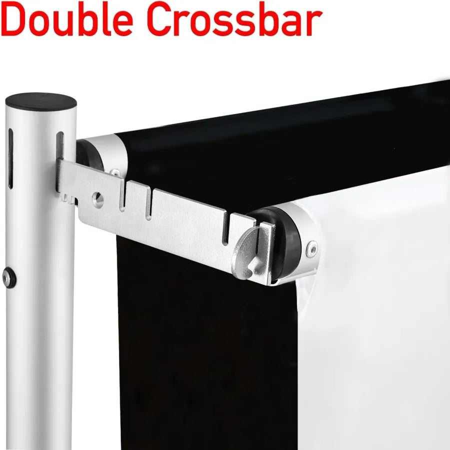 Duty Backdrop Stand, 10x20Ft Double Crossbar Pipe and Drape Stand Kit, Adjustable Banner Stand, Back Drop Stand for Party