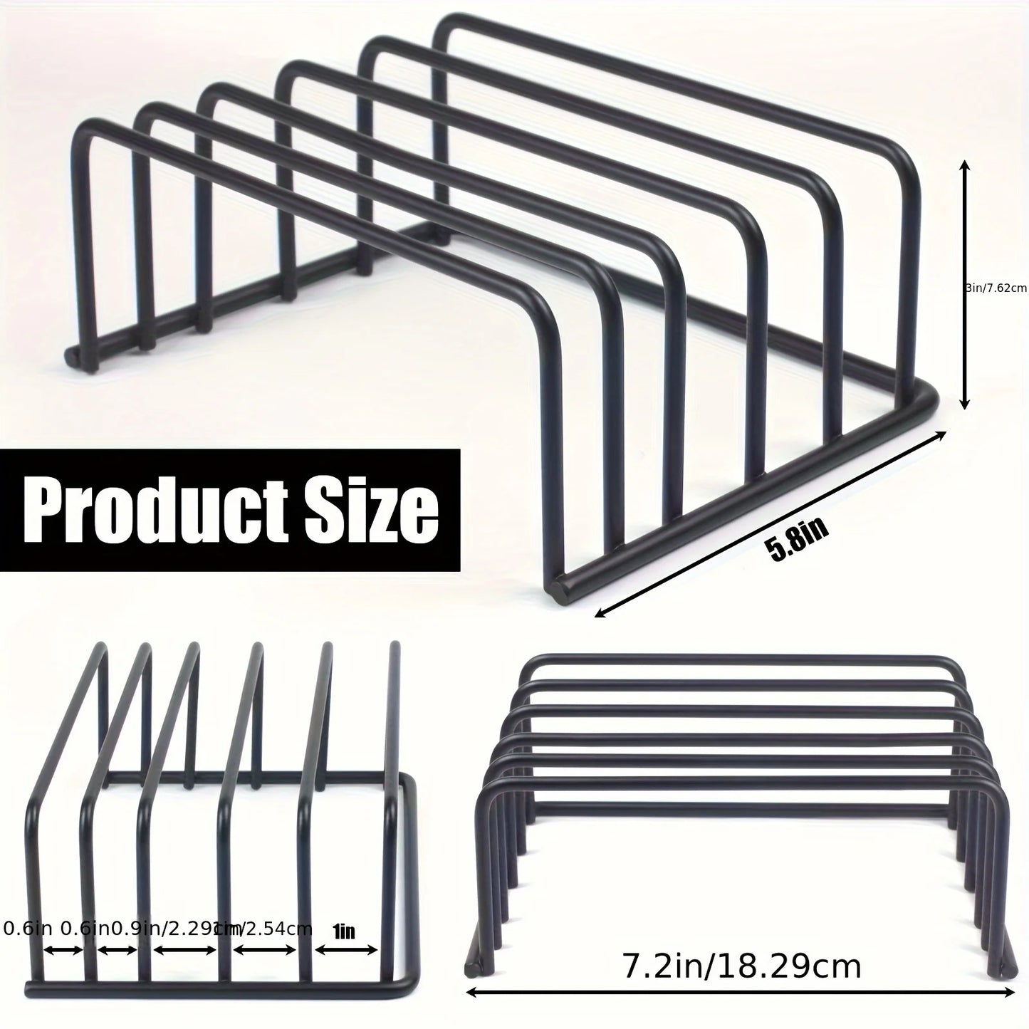 Vegetable Cutting Board Storage Rack, Cutting Board Holder, Cabinet Baking Tool Organizer, and Kitchen Accessories.