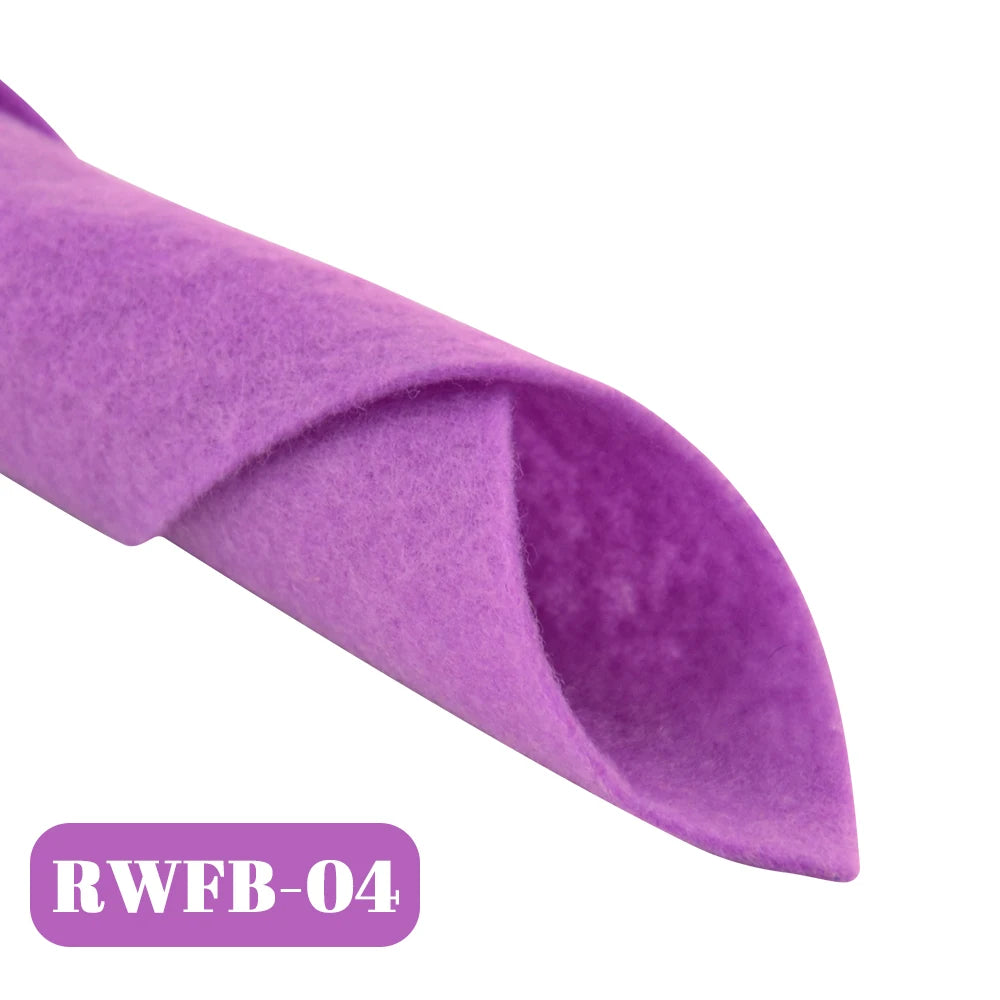45 Colors Non-woven Sheet 1.0mm Thick 30*30cm Super Soft Felt Fabric for DIY Sewing Crafts, Doll Accessories Material Patchwork