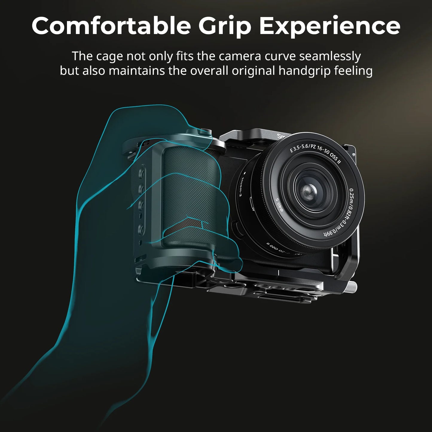 SmallRig Cage Kit for Sony ZV-E10 II with Arca-Swiss Quick Release Plate for DJI RS 2 / RSC 2 / RS 3 / RS 3 Pro, Tripod 4867