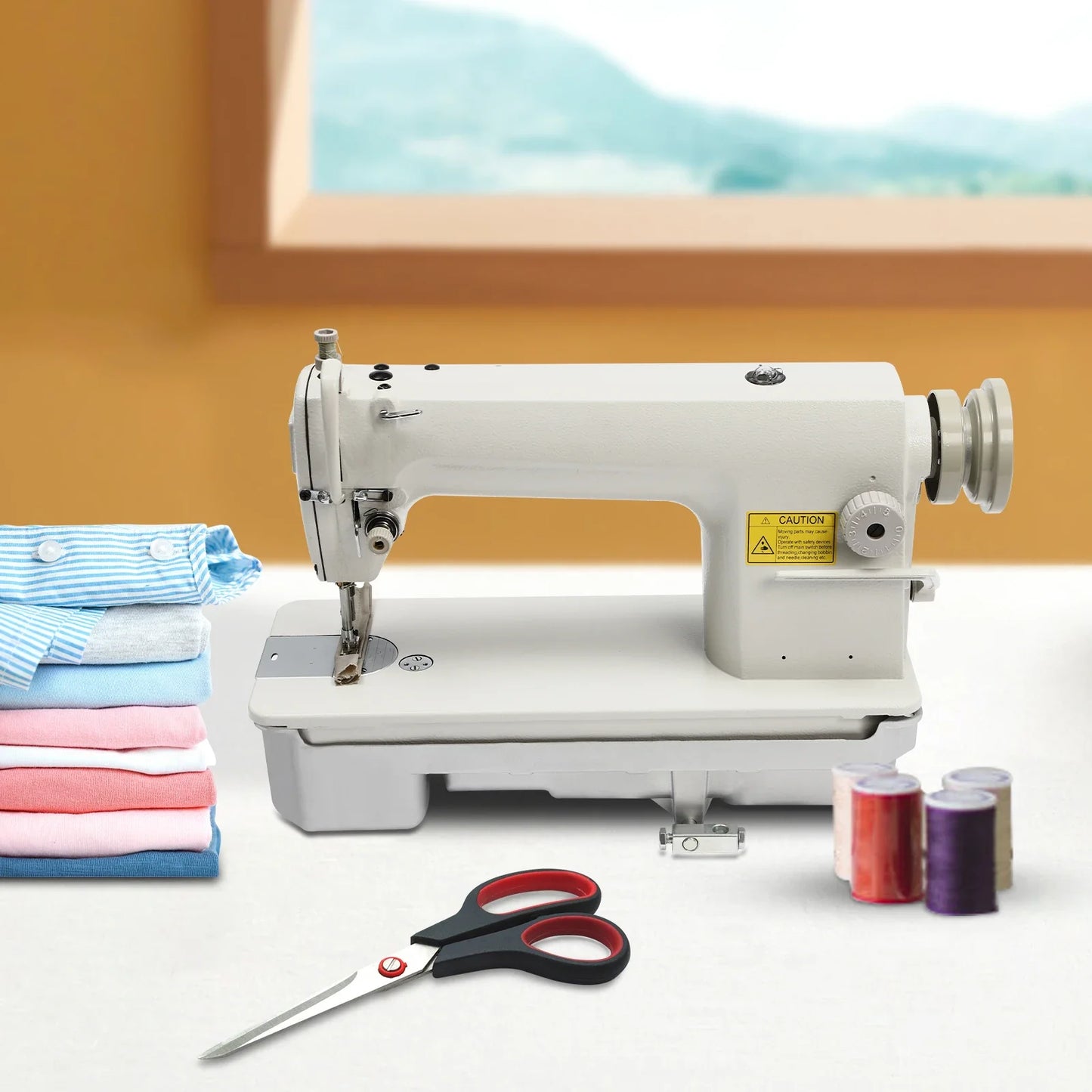 DDL-8700H Industrial Sewing Machine High Speed Lockstitch Straight Stitch Sewing Machine W/ High Speed Lock for For Repairing
