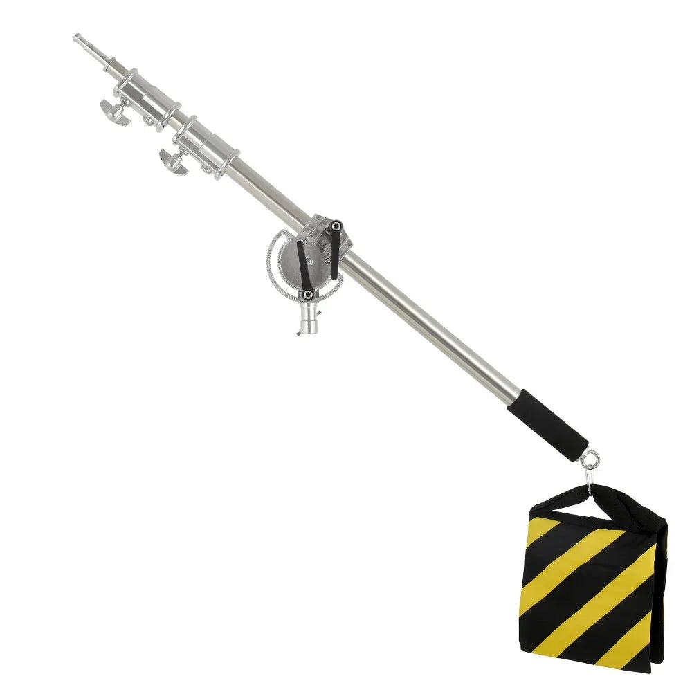 Super Stable Stainless Steel Big Tripod 2.8M Foldable Lighting Stand Tripod Photography For Fill Spot Light Softbox Photo Studio