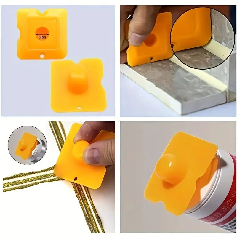 5 In 1 Silicone Scraper Sealant Smooth Remover Tool Set Caulking Finisher Smooth Grout Kit Floor Mould Removal Hand Tools /,'[\0