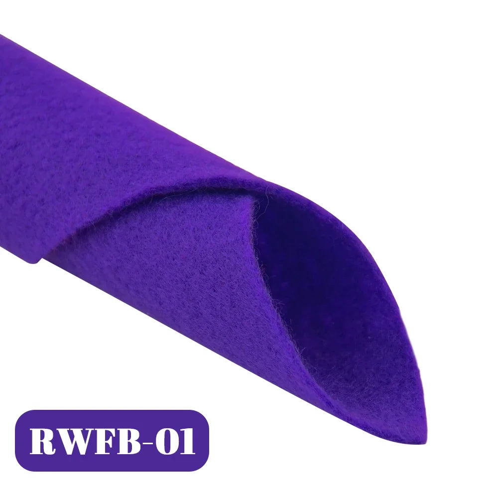 45 Colors Non-woven Sheet 1.0mm Thick 30*30cm Super Soft Felt Fabric for DIY Sewing Crafts, Doll Accessories Material Patchwork
