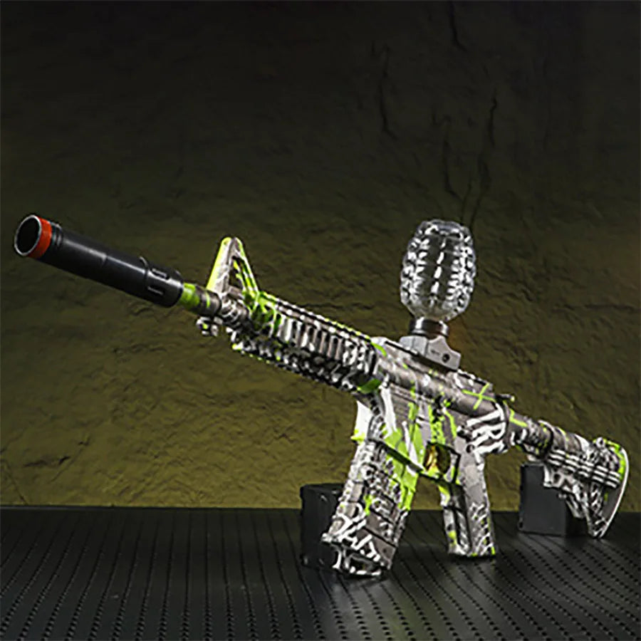 M4A1 Electric Blaster Gun Set, High Precision Shooting Toy, Perfect Automatic Outdoor Toy Gift for Birthday (Bullets Excluded)