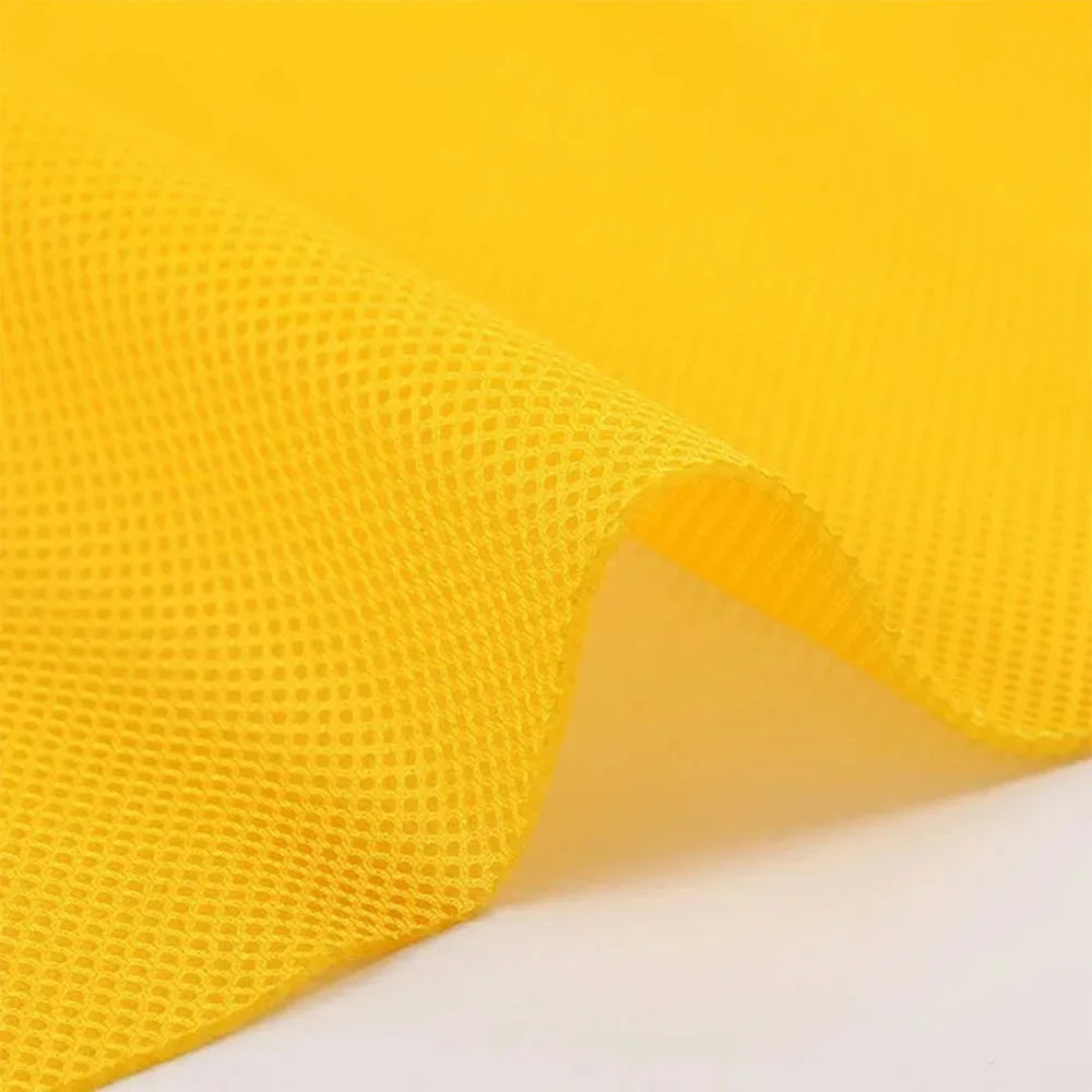 Breathable 3D Mesh Fabric Air Layer Solid Color Handcraft DIY Upholstery Make Chair Speaker Dustproof Soundproof Net Cover Cloth