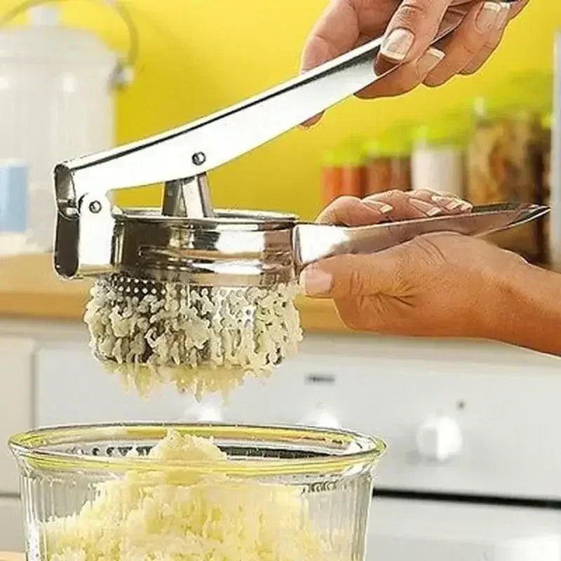 Masher RicerPress Mashed Potatoes Stainless Steel CrushingPuree Fruit Vegetable SqueezerJuicer Press Maker Kitchen Tools cooking