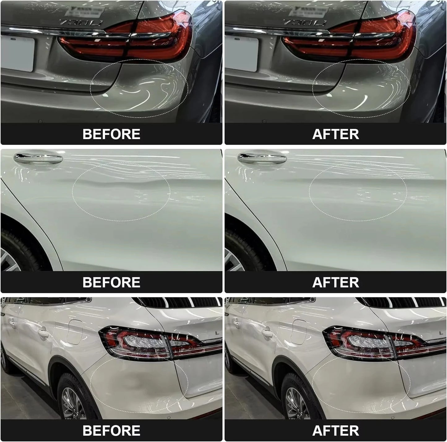 Super PDR Professional Dent Repair Tool Paint-free Dent Repair Tool Car Hail Dent Removal Kit Suction Cup Dent Puller Tool Set