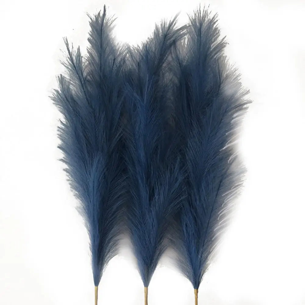 Simulation Reed Grass Pampas Home Wedding Decoration Flower Arrange Accessories Pampas Grass Hand-Dyed Dog Tail Grass