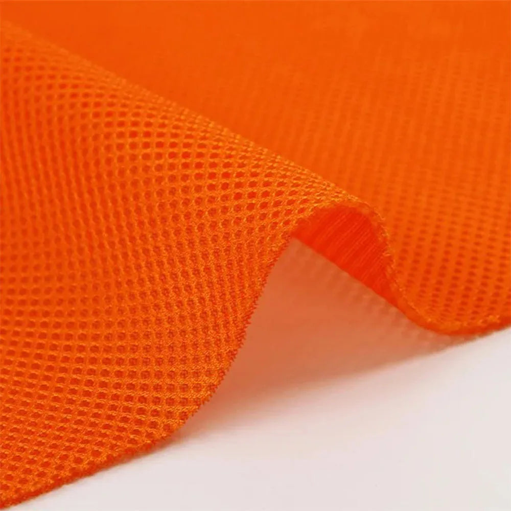 Breathable 3D Mesh Fabric Air Layer Solid Color Handcraft DIY Upholstery Make Chair Speaker Dustproof Soundproof Net Cover Cloth
