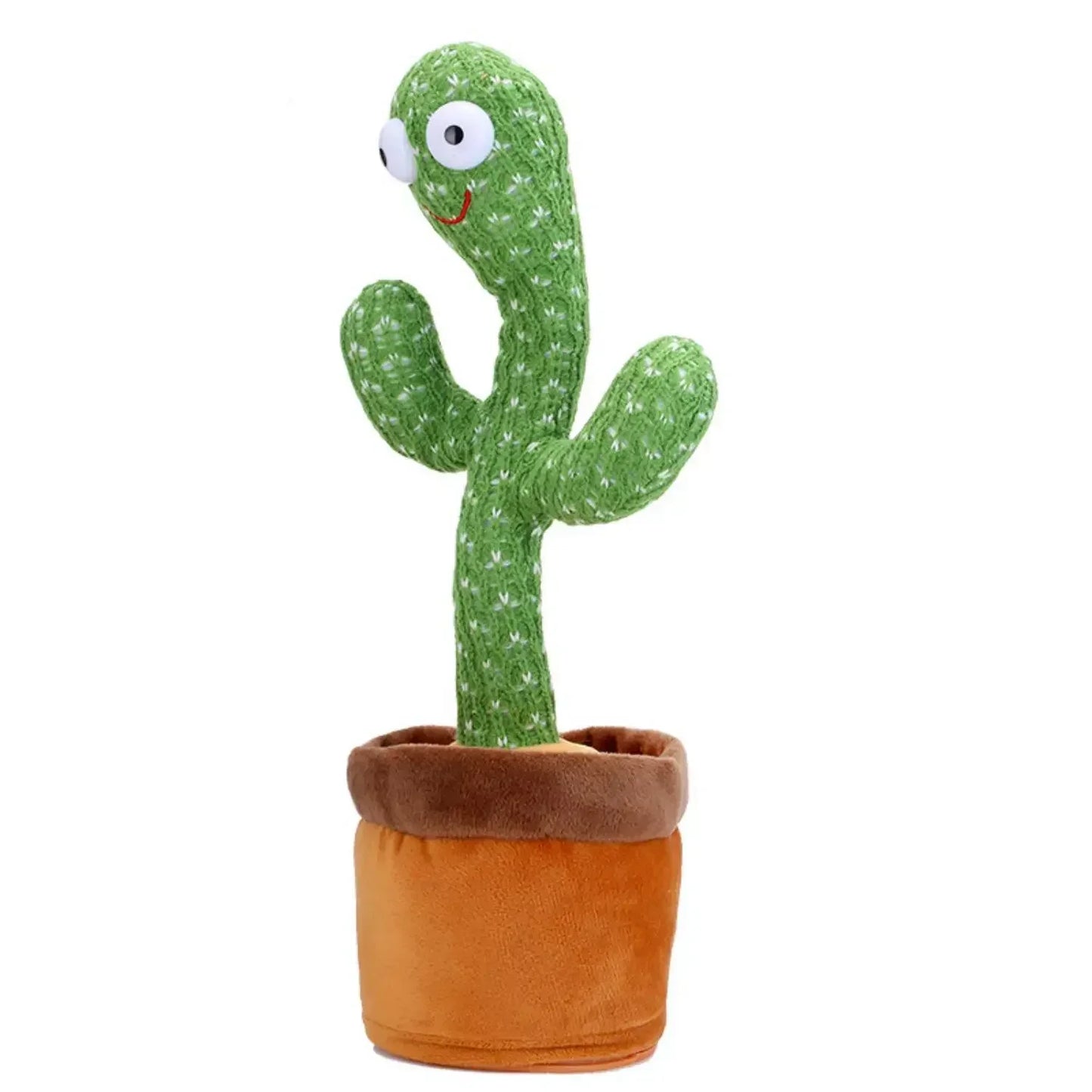 Home Table Decoration Autumn Hallowee Christmas Cactus Magic Dancing Voice Artificial Plant Twisting Music Song Birthday Gift