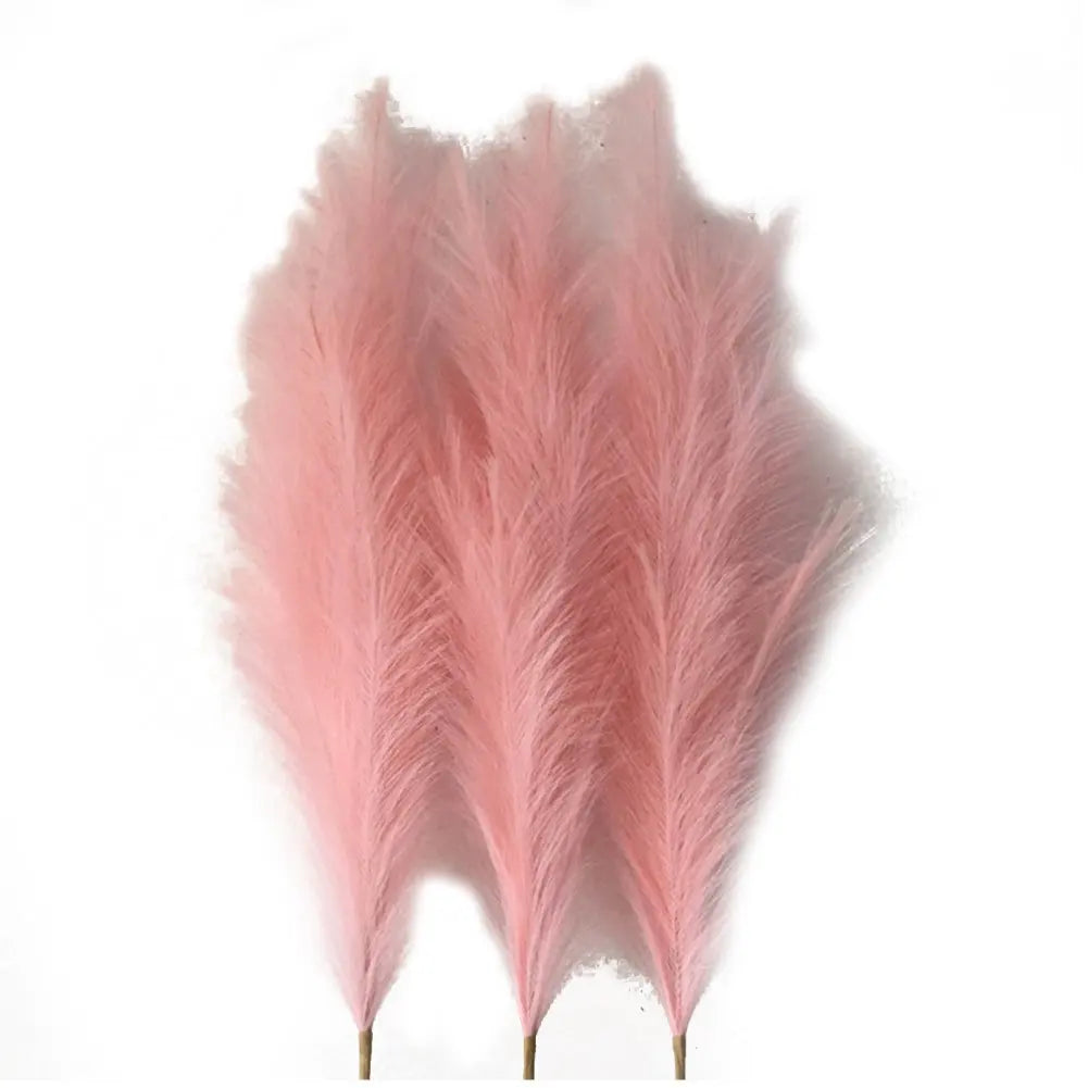 Simulation Reed Grass Pampas Home Wedding Decoration Flower Arrange Accessories Pampas Grass Hand-Dyed Dog Tail Grass