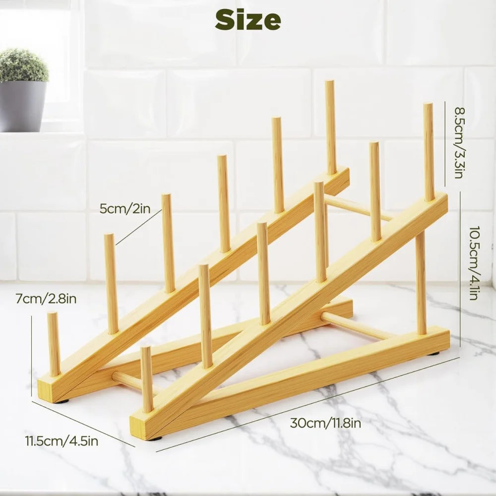 Bamboo plates, bowls, cups, books, pot LIDS, cutting boards, drying racks, brackets, draining racks, storage racks, organizer, k