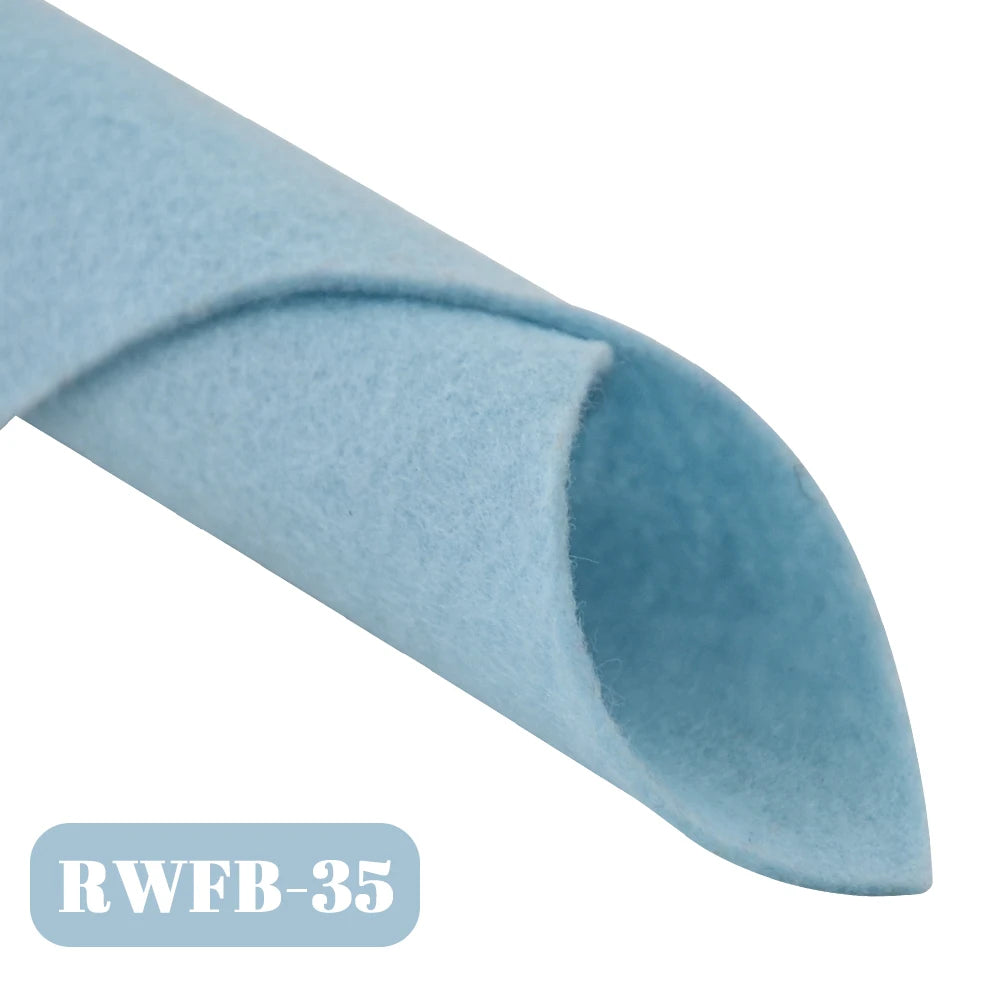 45 Colors Non-woven Sheet 1.0mm Thick 30*30cm Super Soft Felt Fabric for DIY Sewing Crafts, Doll Accessories Material Patchwork