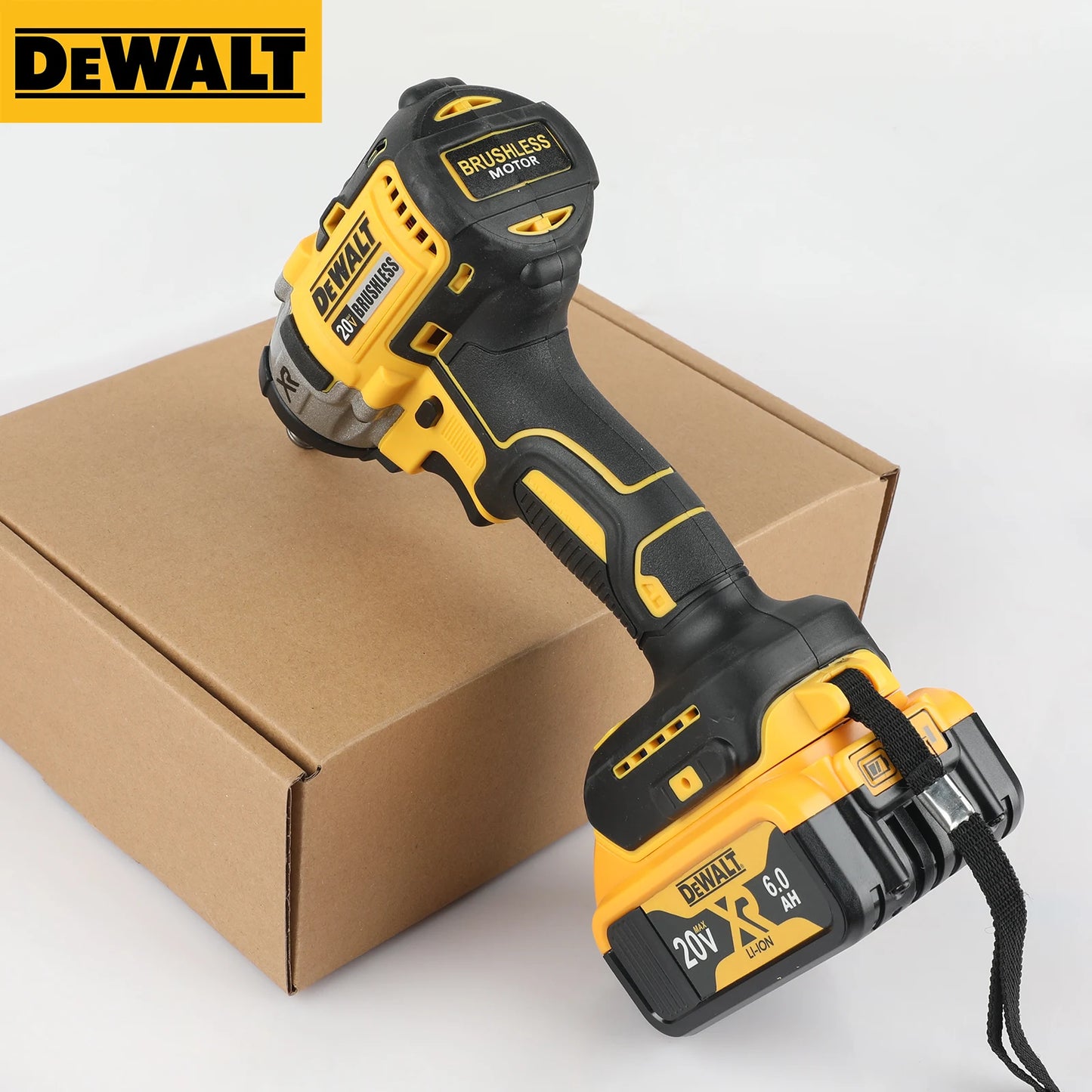 DeWalt DCF880 20V Max XR Brushless Cordless Impact Wrench - 205N·m Torque, Compact & Multifunctional for Portable Power