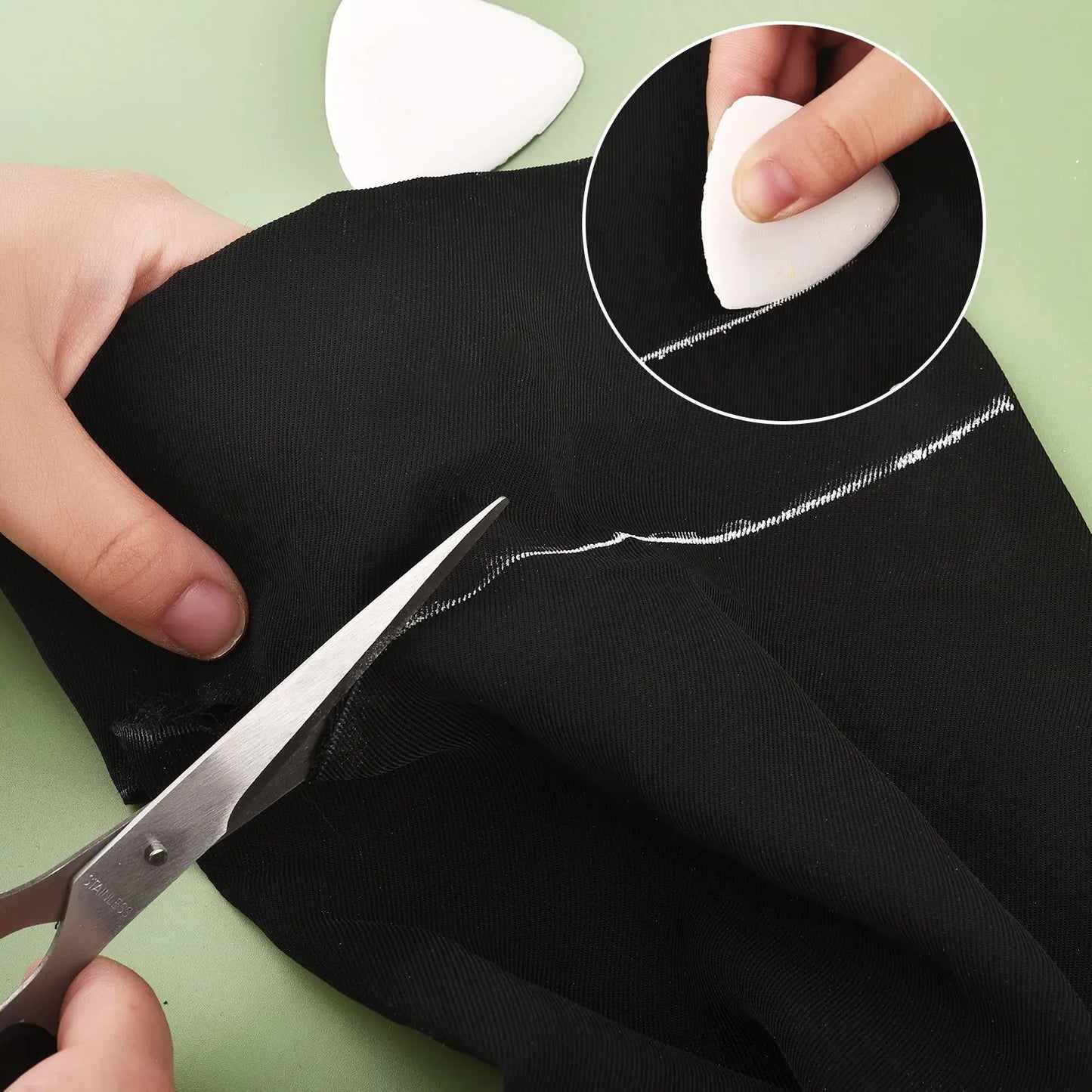 1/10/12/20/30pcs Box Erasable Fabric Chalk For Tailor Marking Clothing Patterns Patchwork Needlework Cut-Free Sewing 2030