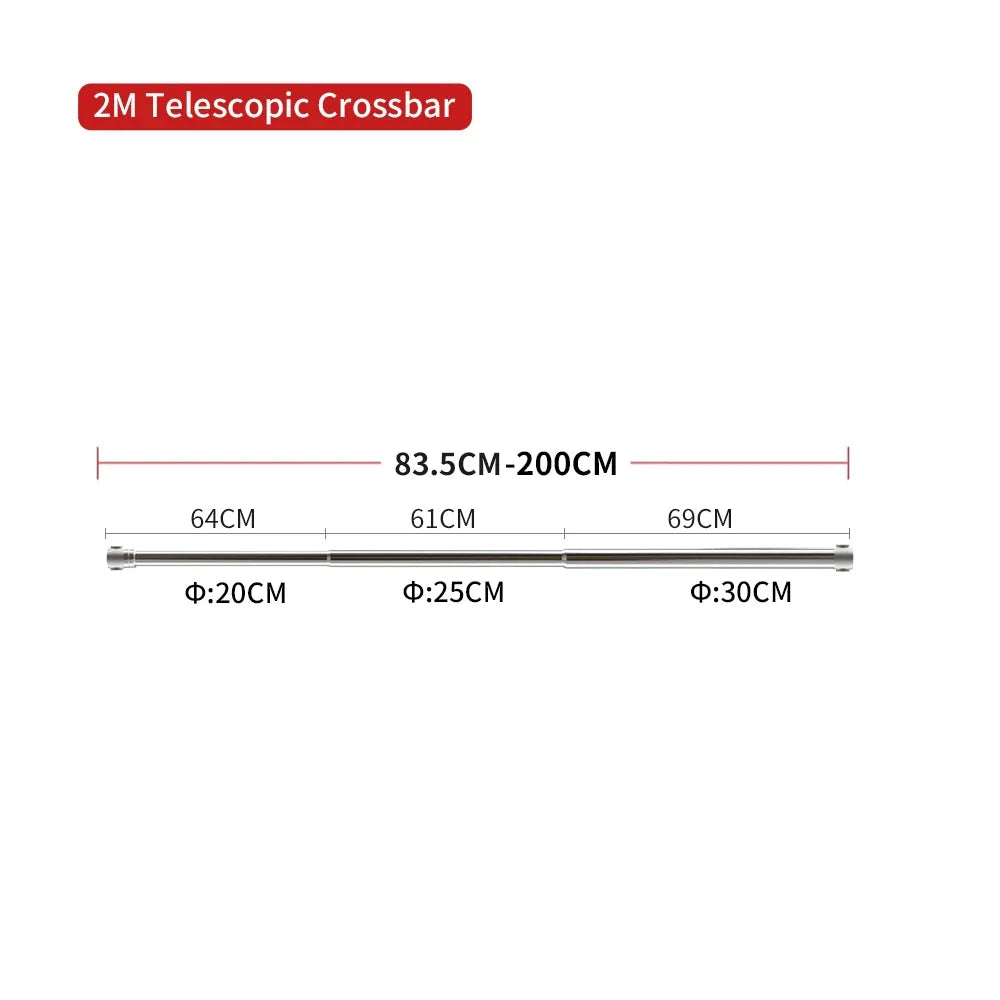 Super Stable Stainless Steel Big Tripod 2.8M Foldable Lighting Stand Tripod Photography For Fill Spot Light Softbox Photo Studio