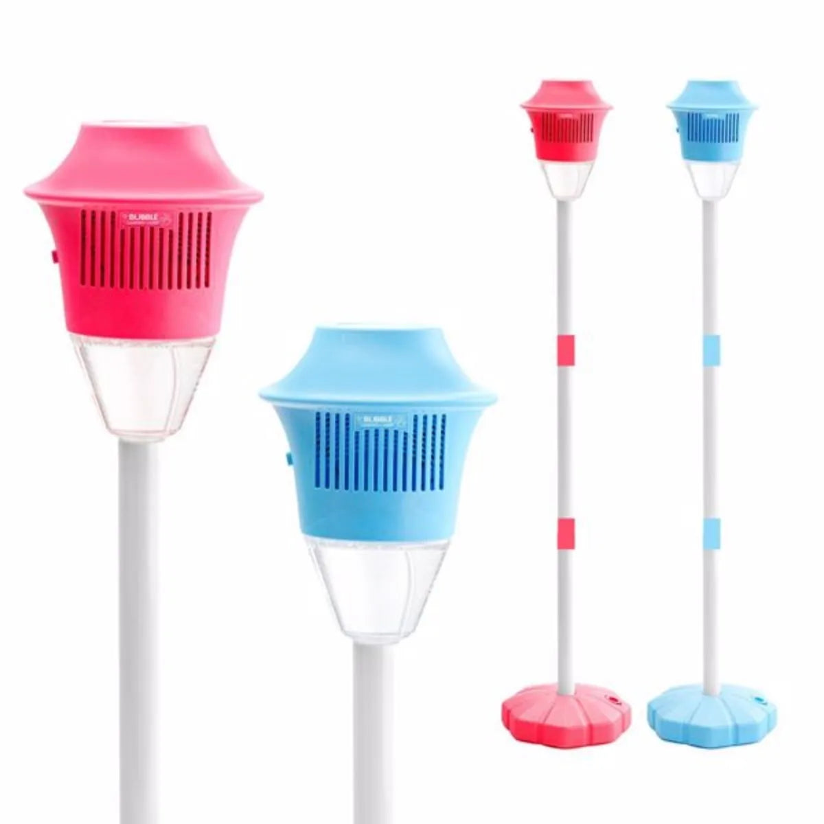 Automatic Bubble Maker with Music and Lights Colorful Bubble Machine Adjustable Height Stand Blaster Outdoor Fun Toy for Wedding