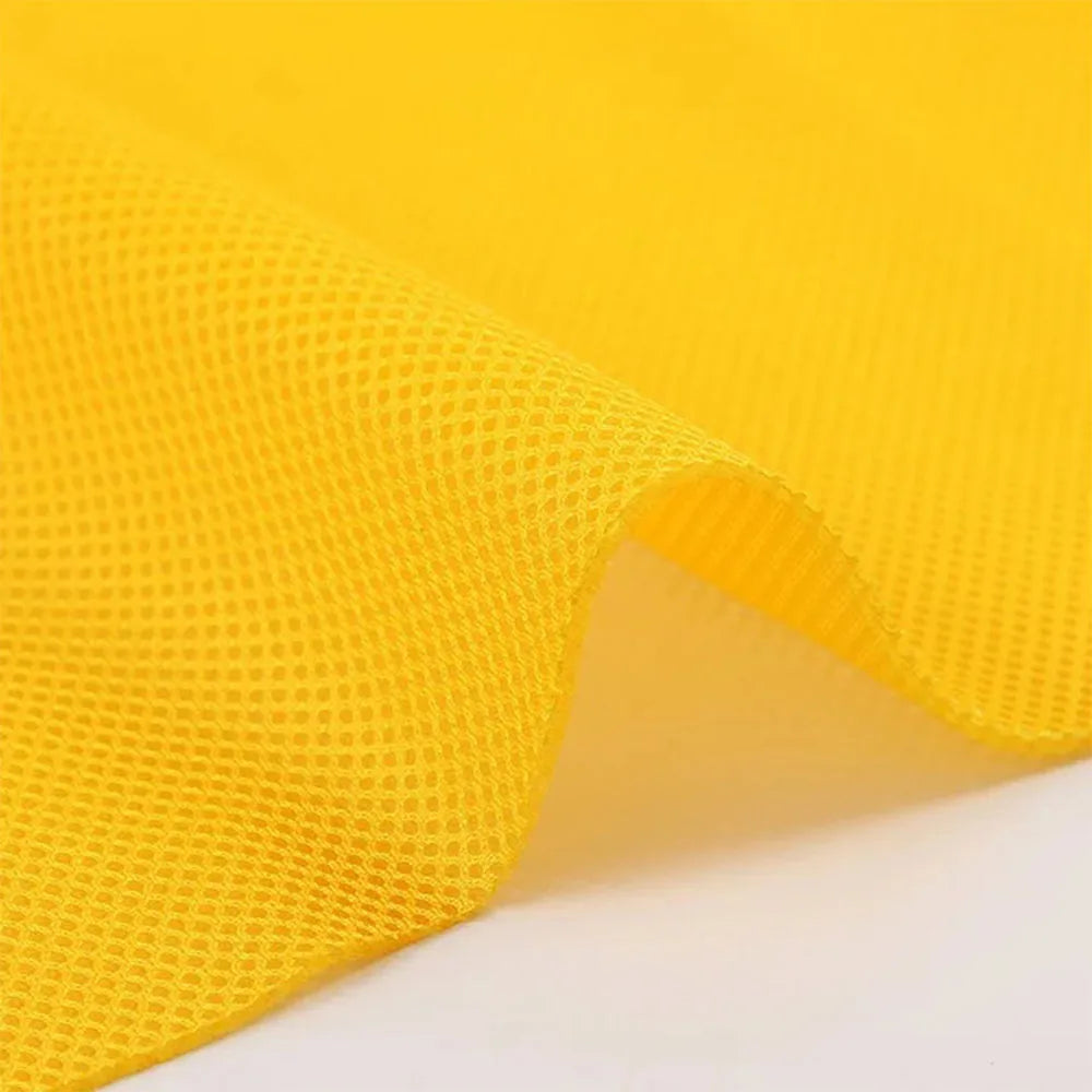 Breathable 3D Mesh Fabric Air Layer Solid Color Handcraft DIY Upholstery Make Chair Speaker Dustproof Soundproof Net Cover Cloth