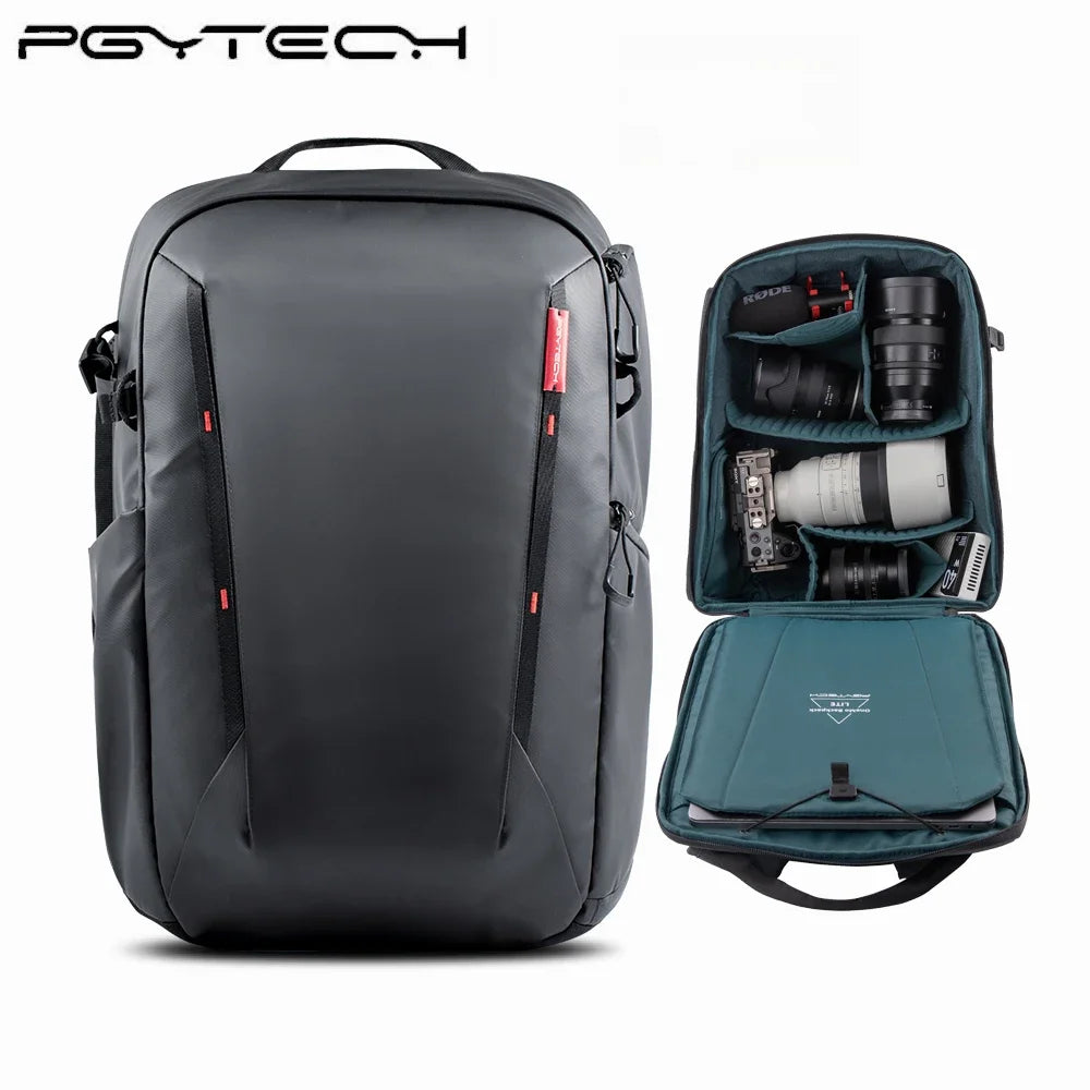 PGYTECH OneMo Lite Camera Backpack 22L For DJI Sony Canon Nikon OSMO Action Pocket DSLR/SLR Mirrorless Photographer Backpack