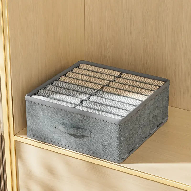 1PC Wardrobe Storage Organizer – Pants, Sweater & T-Shirt Drawer Box, Cabinet Clothes Organizer